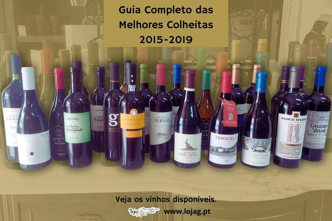 🍷 Safras Portuguesas 2015 a 2019: Guia Completo das Melhores Colheitas