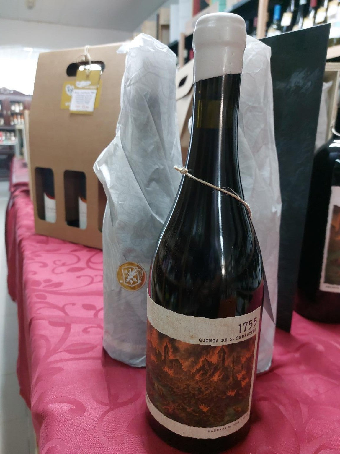 Quinta de S. Sebastião 1755 Reserva Tinto 2020 — garrafa, vista frontal