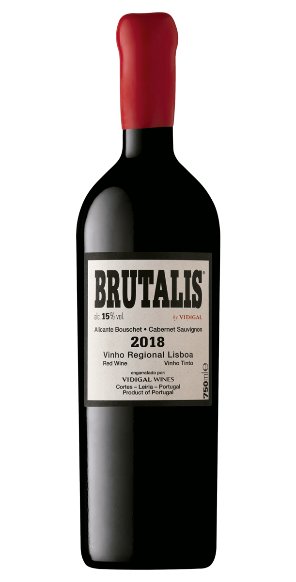 Brutalis Tinto 2020 Vidigal Wines — vinho tinto Vinho Regional Lisboa 750ml