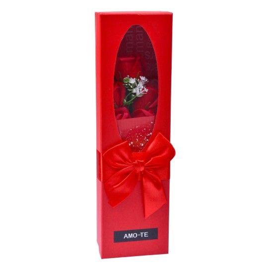 Ramo Rosas Caixa Amo-te