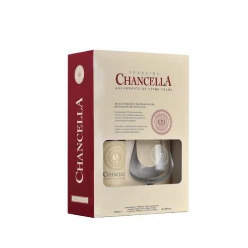 Aguardente Velha Chancella c/ Copo