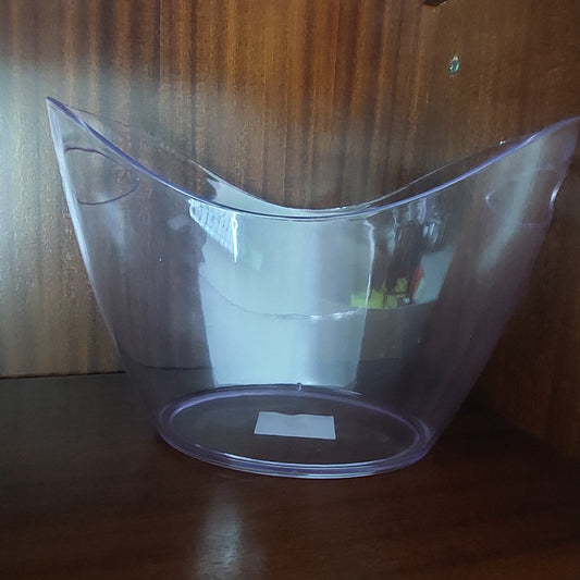 Frapé oval de acrílico