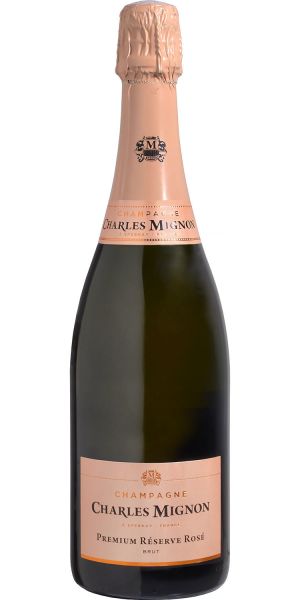 Champagne Charles Mignon Rosé Premier 75cl Vinho Espumante Premium