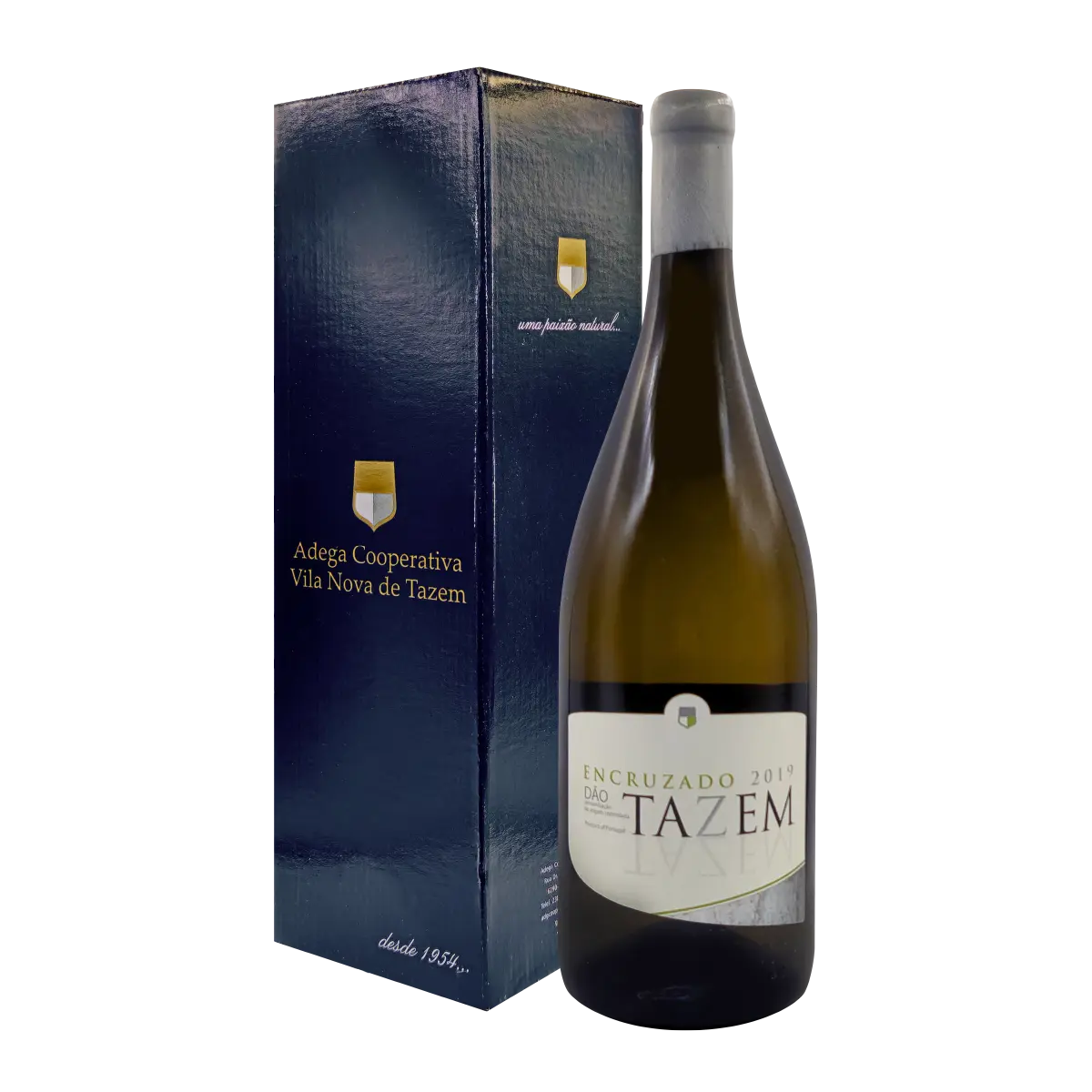 Tazem Branco Encruzado MAGNUM 1,5L - Vinho Branco Premium da Loja G