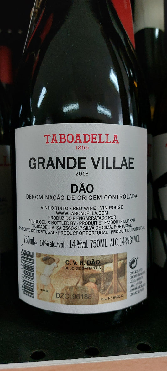 Taboadella Grande Villae Tinto 2018