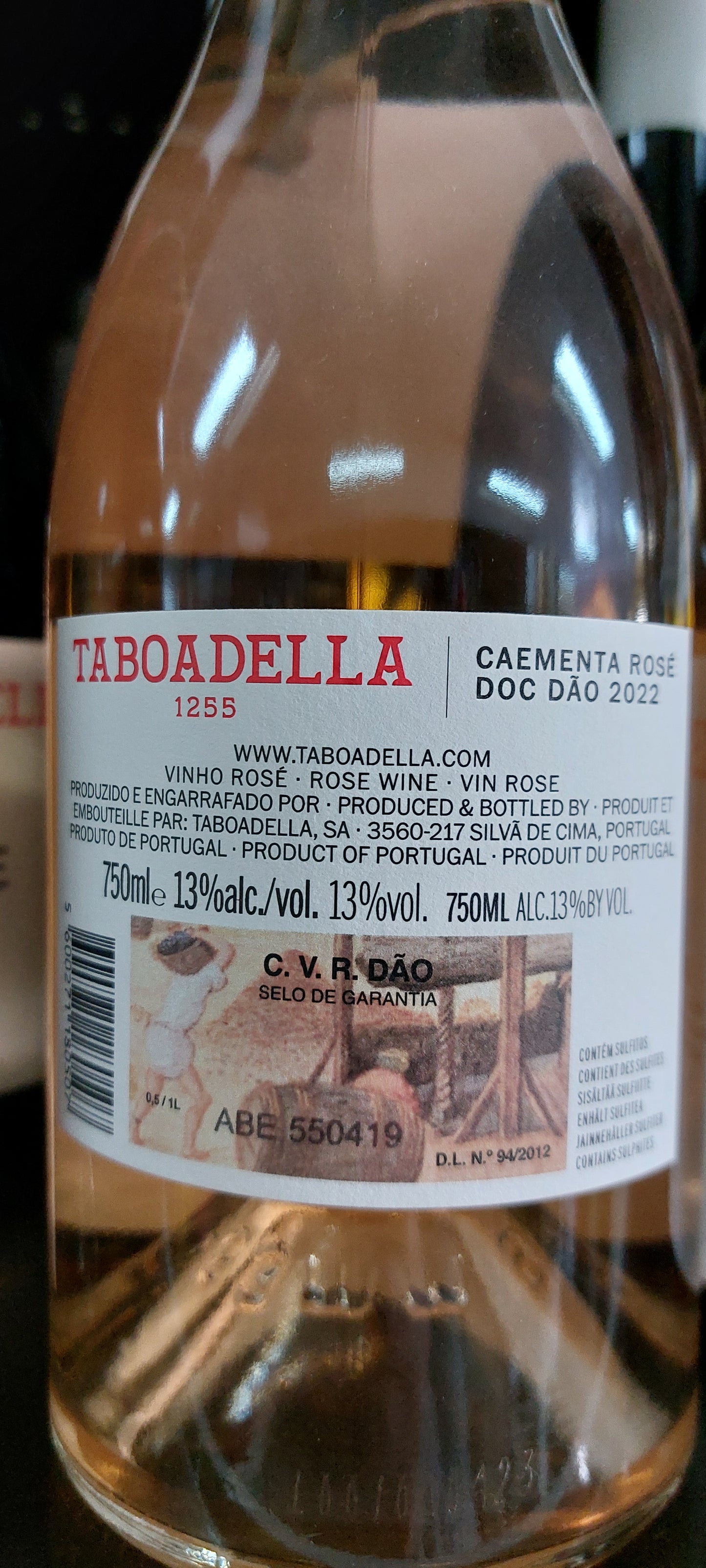 Taboadella Caementa Rosé 2022