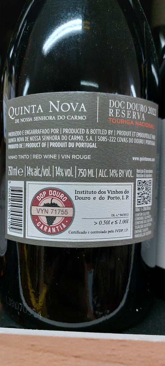 Quinta Nova Reserva Touriga Nacional