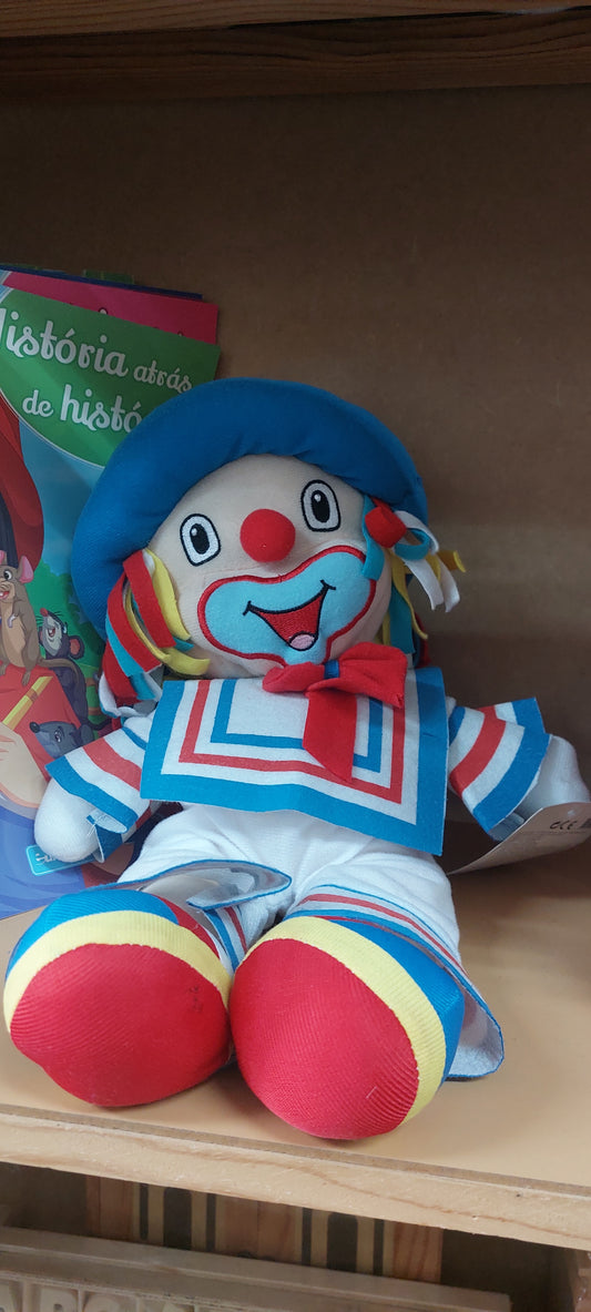 Boneco Palhaço Patati 40 cm