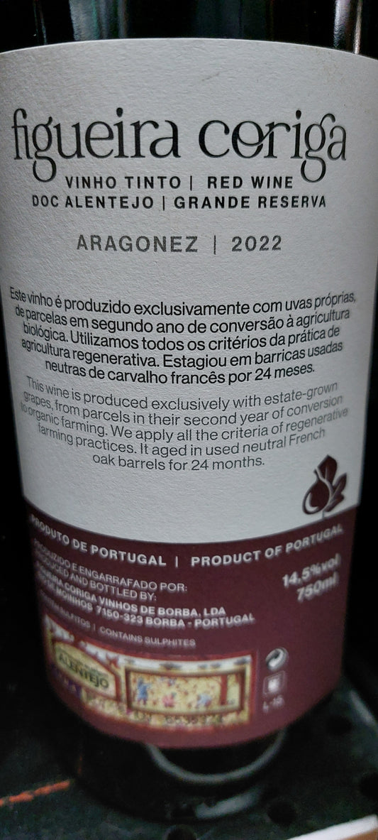 Figueira Coriga Aragonez Grande Reserva 2022