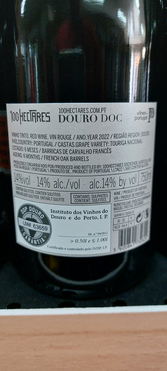 100 HECTARES Touriga Nacional Tinto 14º