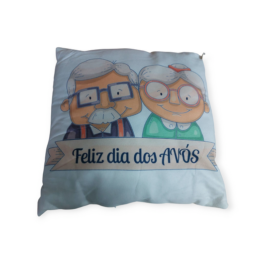 Almofada Quad. Dia Avós c/ Saco Kraft