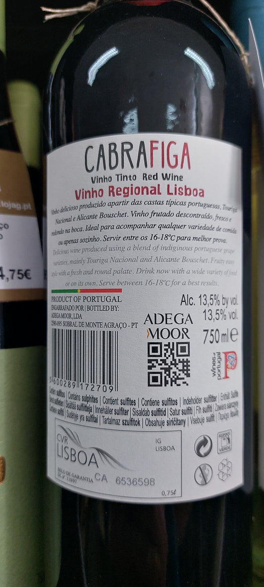 Cabra Figa Tinto 75 cl