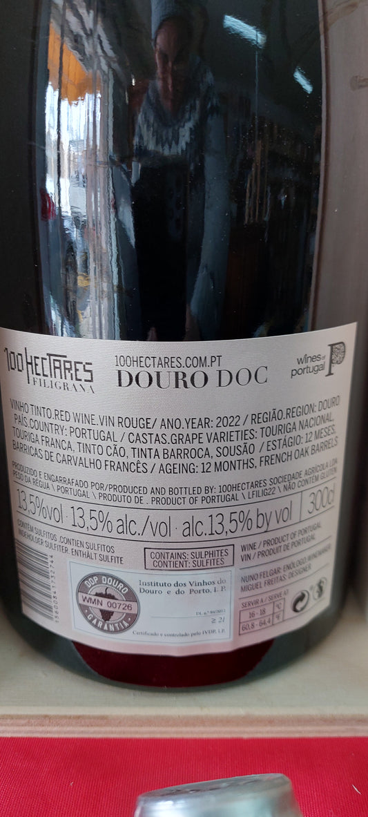 100 HECTARES Filigrana Tinto Double Magnum Garrafa 3L