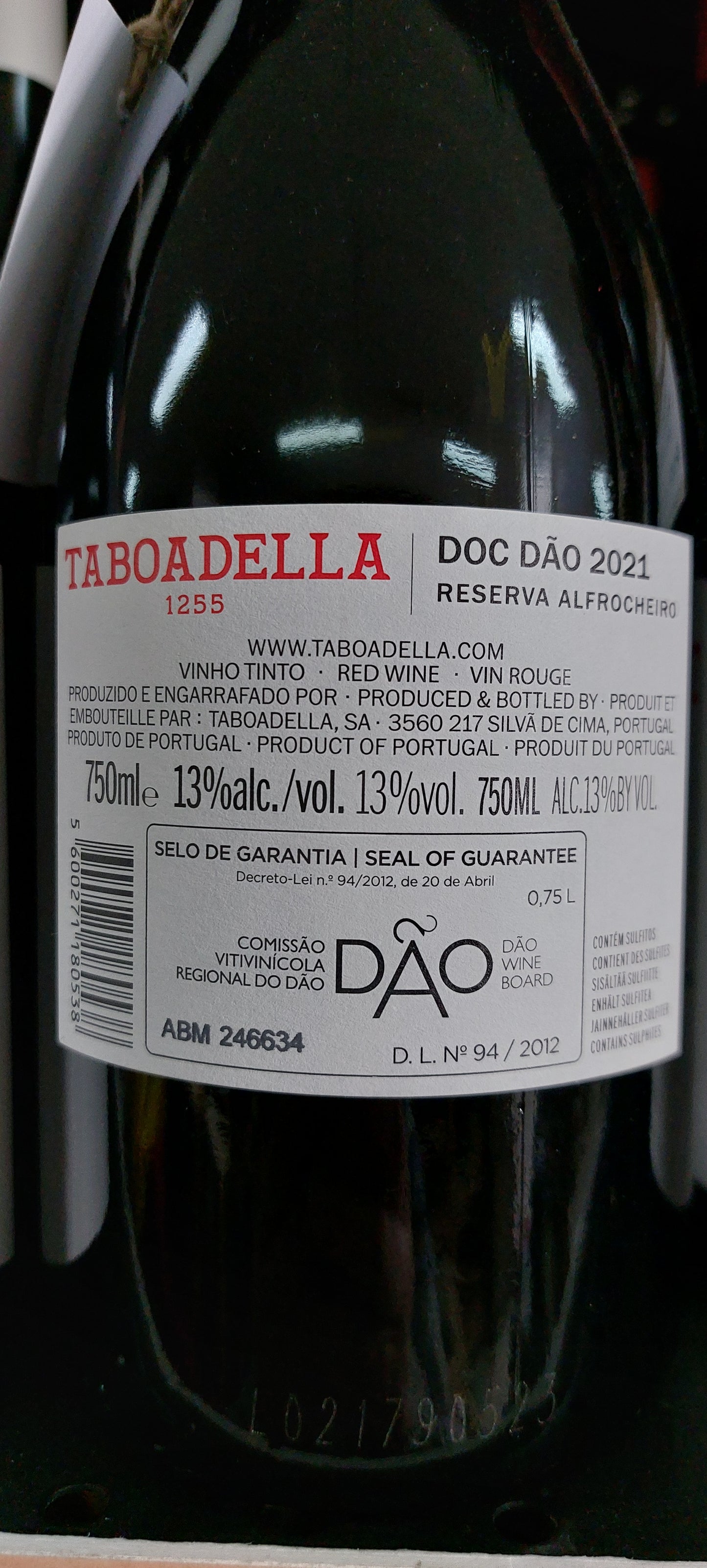 Taboadella Reserva Alfrocheiro Tinto