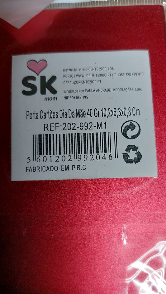 Porta Cartões Mãe