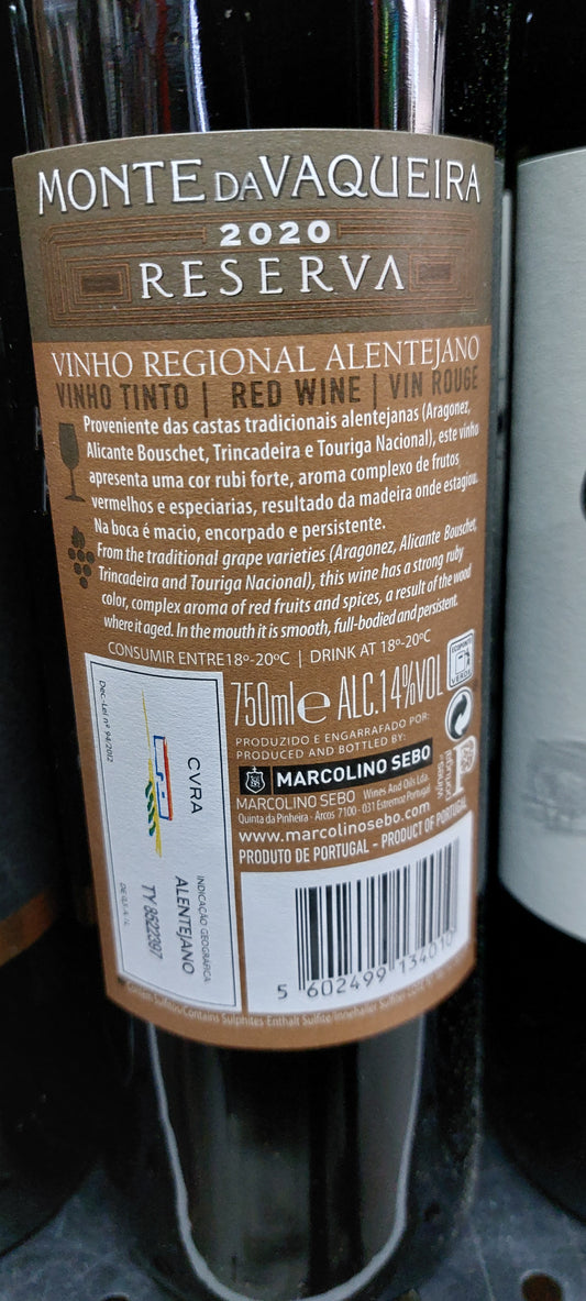 Monte da Vaqueira Reserva Tinto