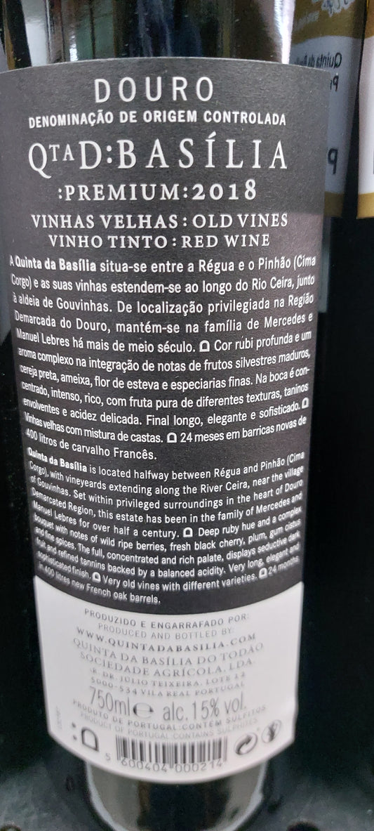 Quinta Basília Premium 18 75cl