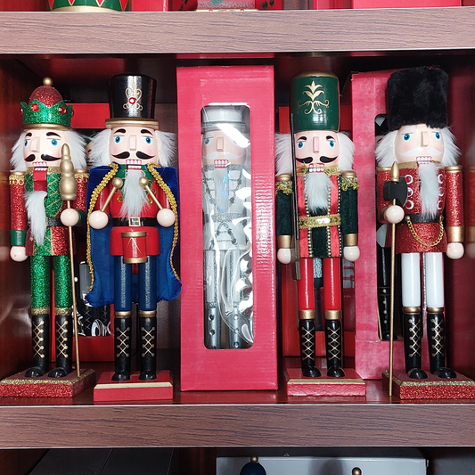 Soldado Quebra-Nozes 38cm Charme e Tradição para o Natal (com caixa)