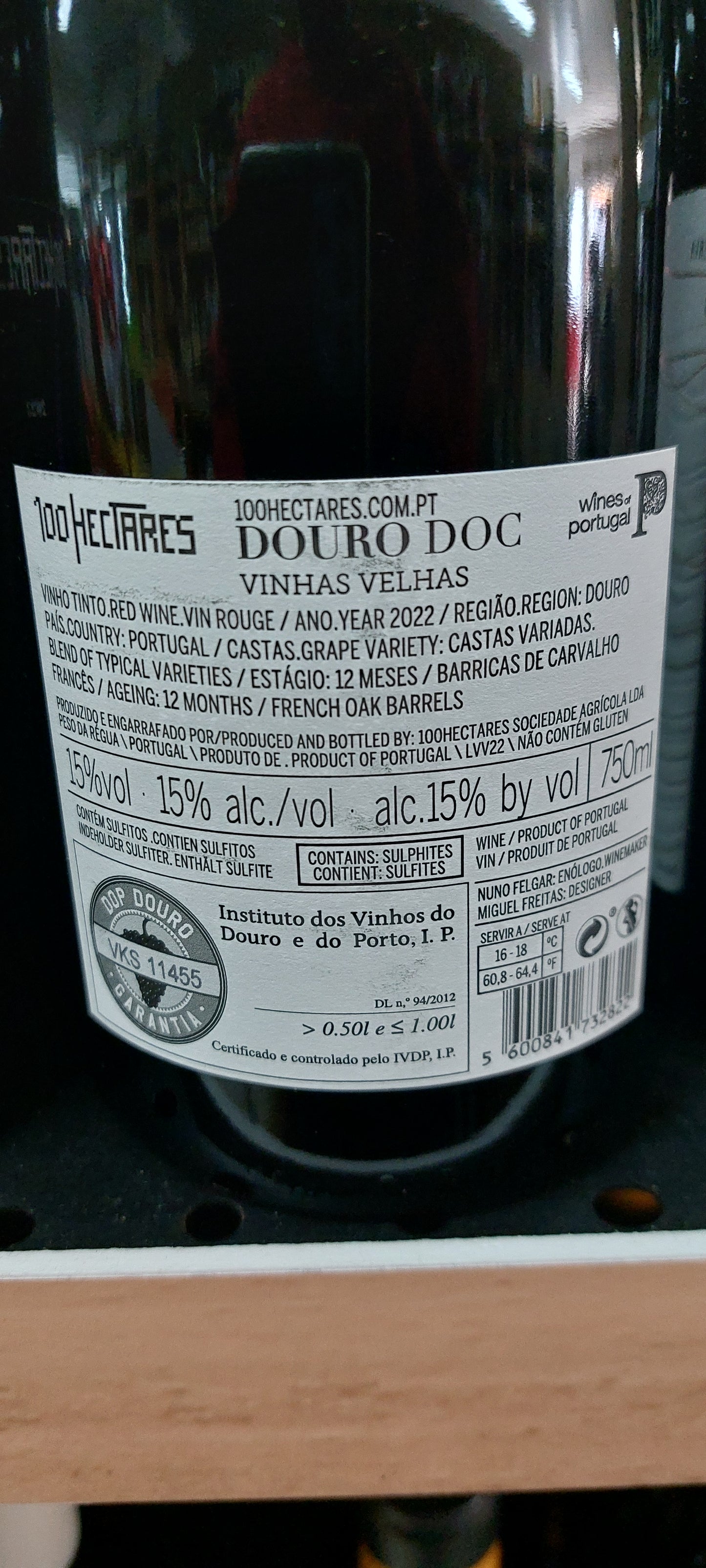 100 HECTARES Vinhas Velhas 15º