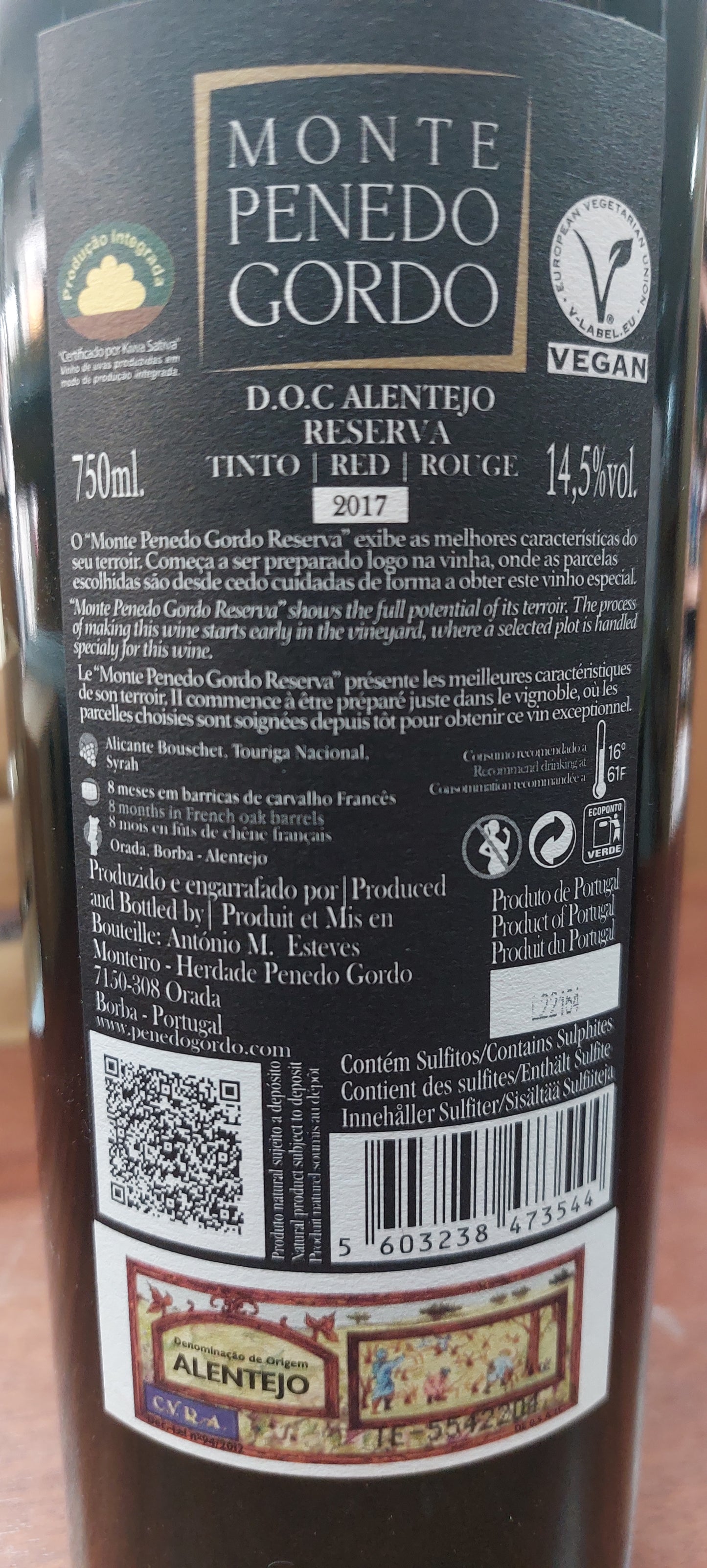 Monte Penedo Gordo Reserva Tinto