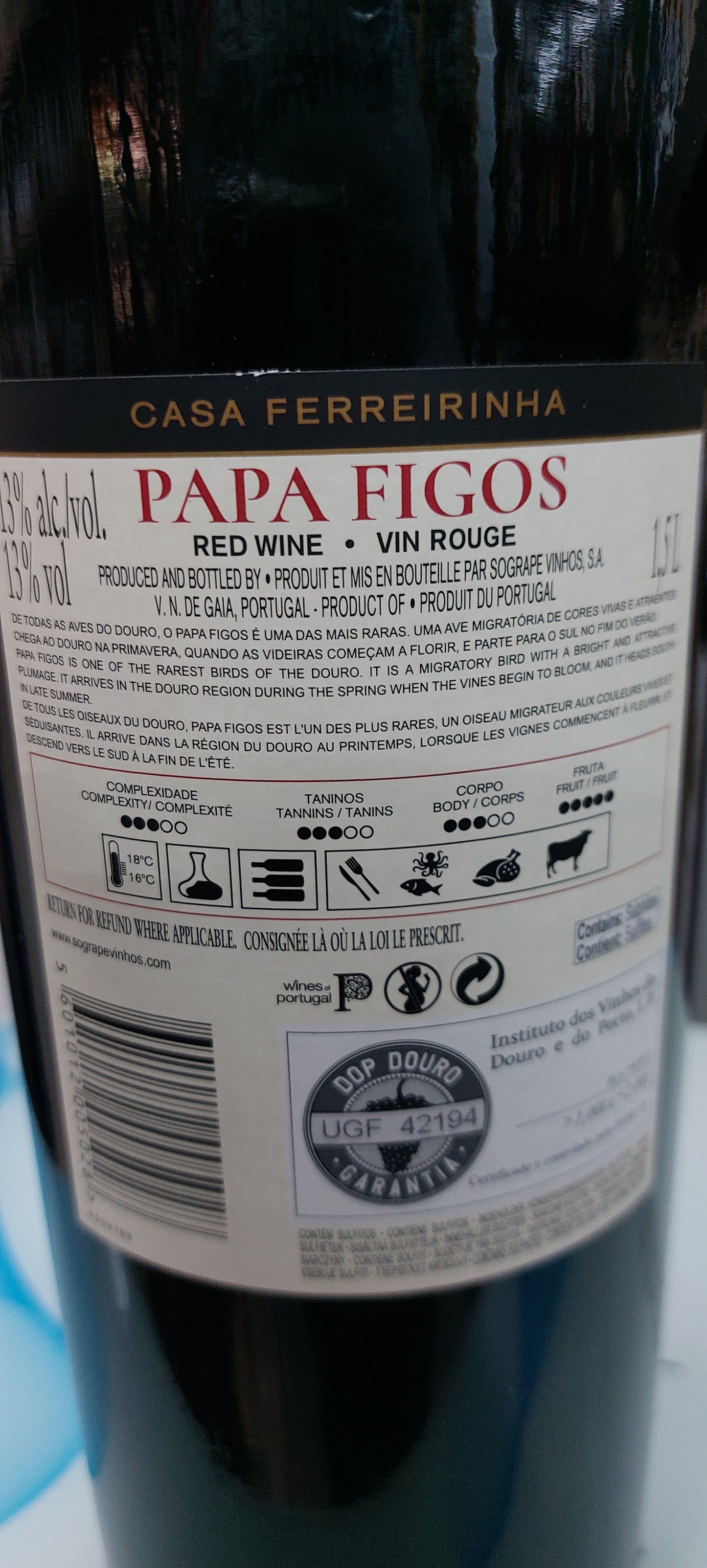 Papa Figos Tinto 1,5L