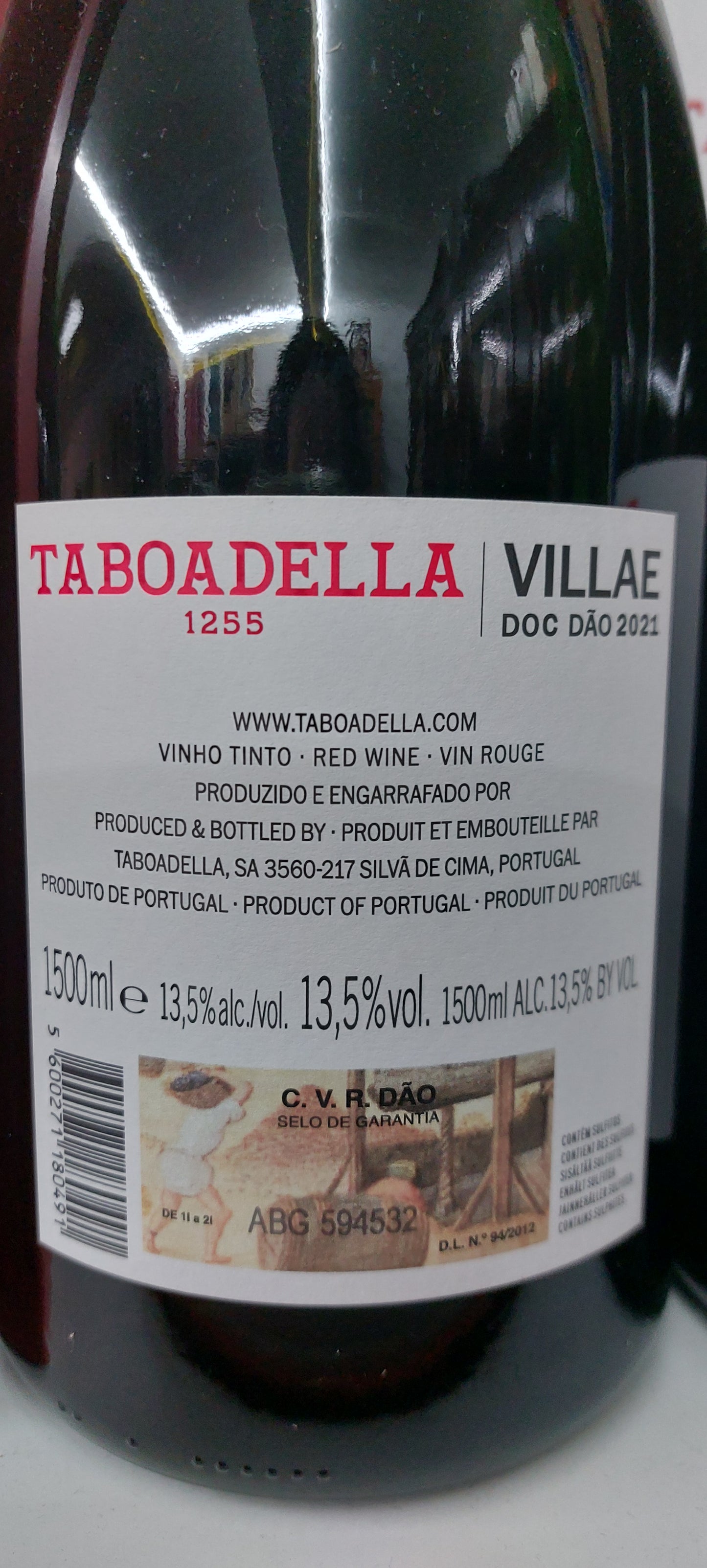 Taboadella Villae Tinto Magnum 1,5L
