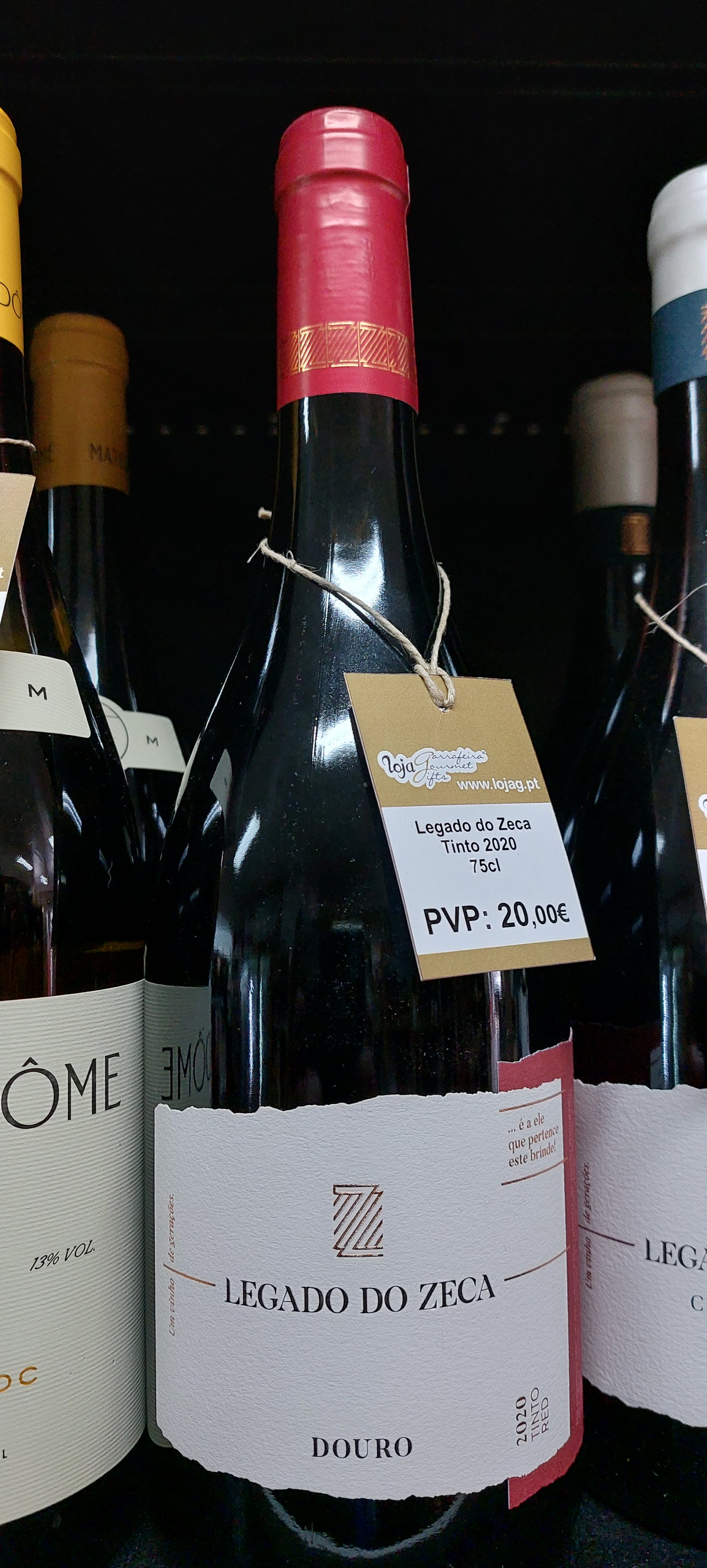 Legado do Zeca - Tinto 2020 0,75l