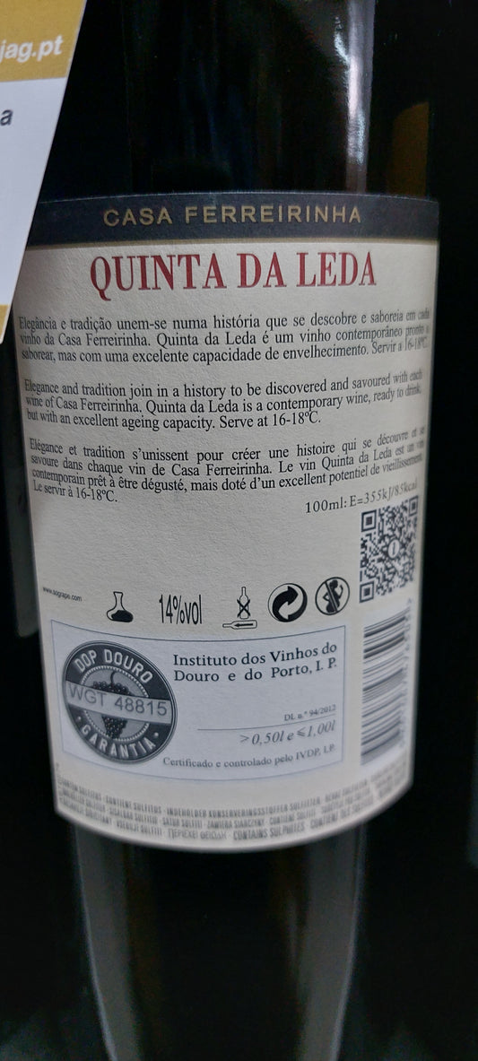 Quinta da Leda Tinto Casa Ferreirinha 75cl Vinho Premium do Douro