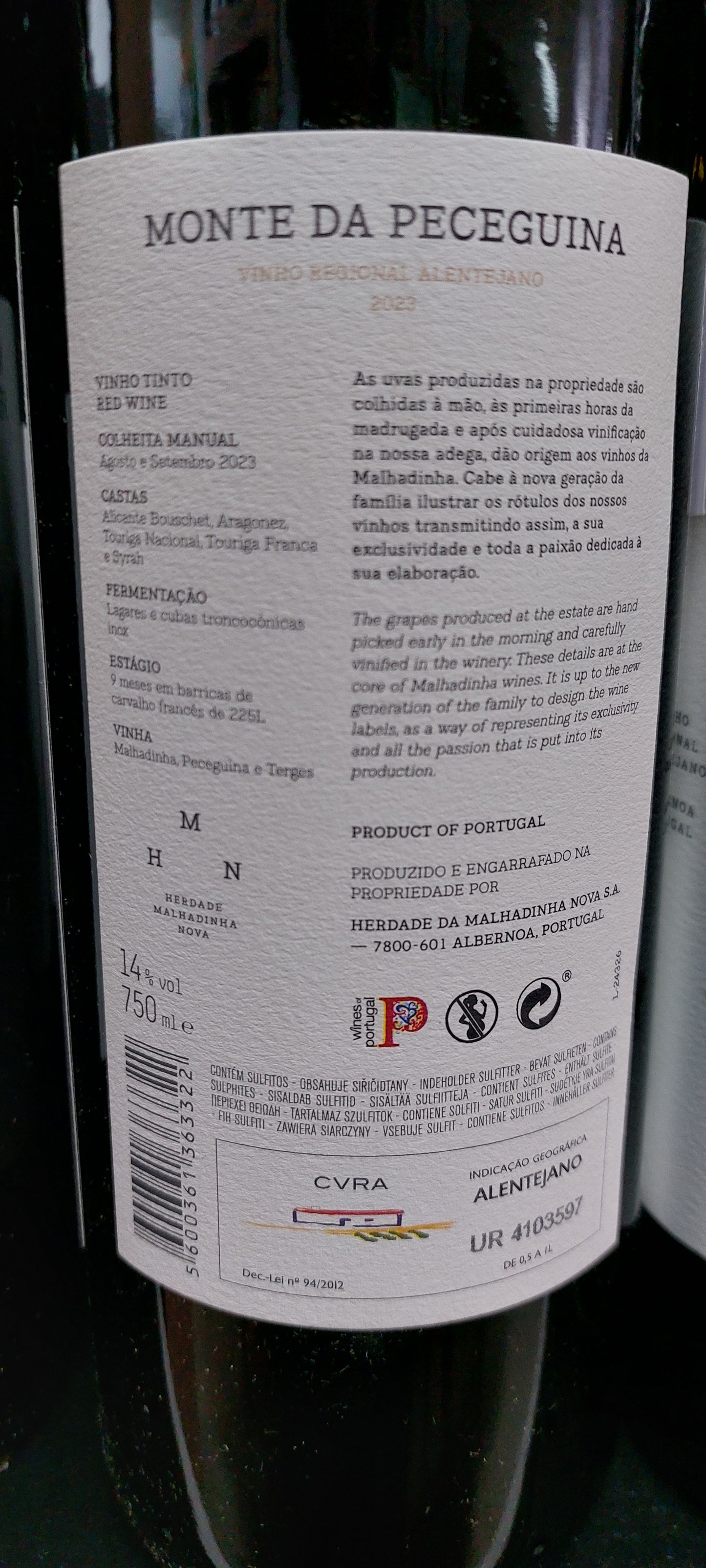 Monte da Peceguina Tinto