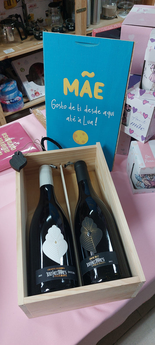 Pack 100 Hectares Filigrana Mãe (Tinto 0.75L + Branco 0.75L)