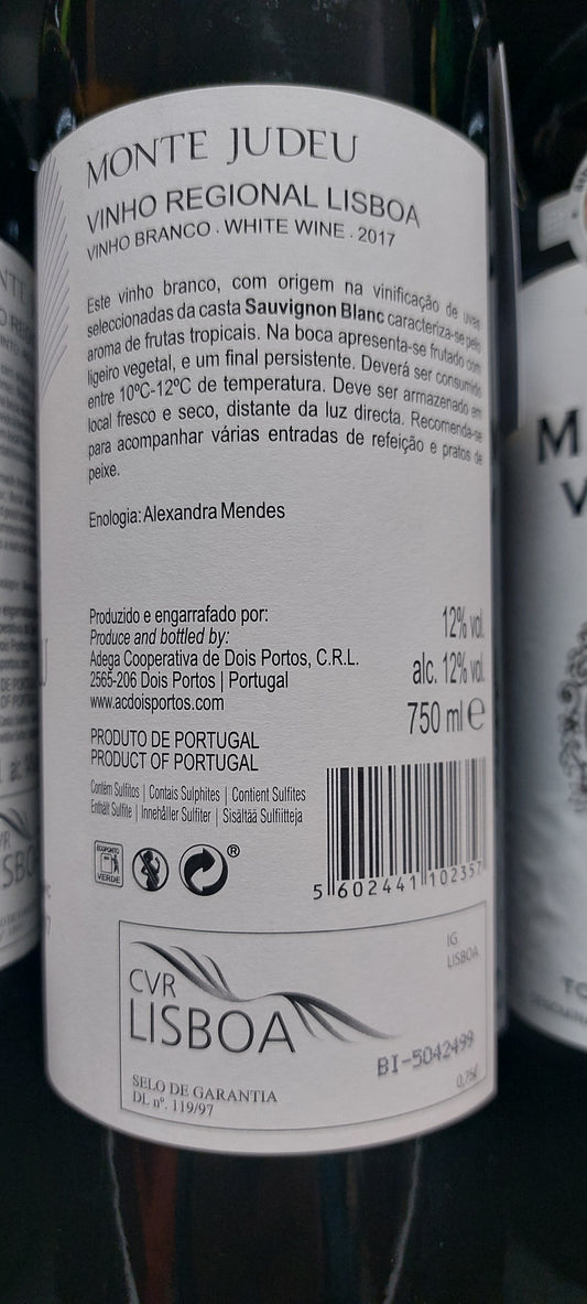 Monte Judeu Branco Sauv. Blanc 75cl