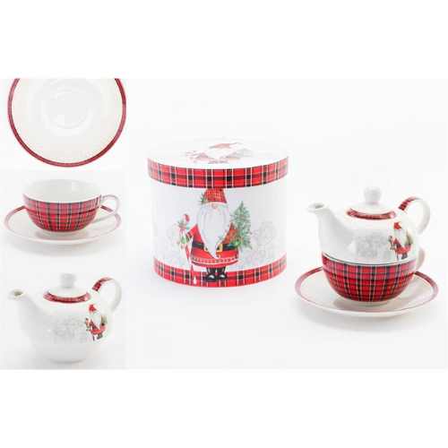 Conjunto de Chá Natalício Elegante e Acolhedor Loja G