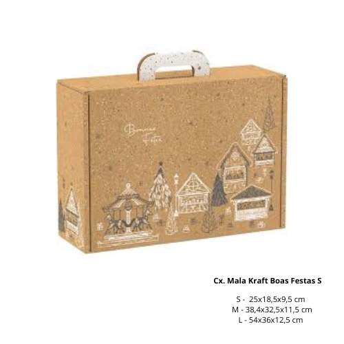 Cx. Mala Kraft Boas Festas S