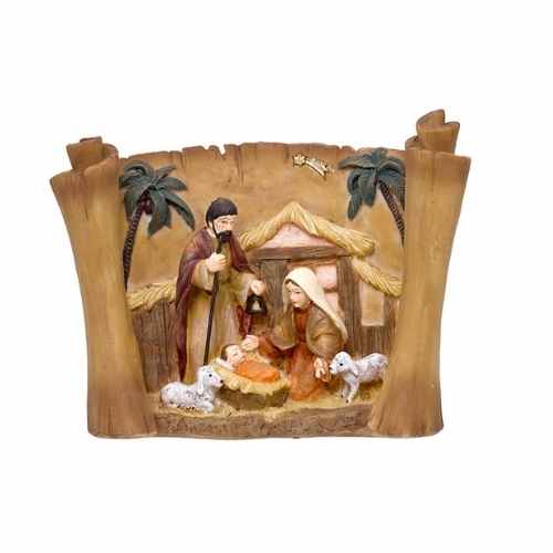 Sagrada Família Escultura 14,5 cm Elegância e Tradição