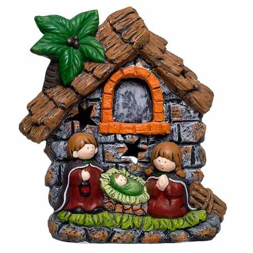 Sagrada Família 37cm Estátua Elegante e Acolhedora Loja G