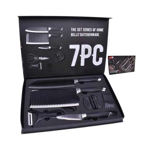 Set Cozinha 4 Facas + Desc + Tesoura
