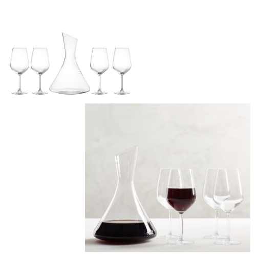 Wine Set After Hours Decanter com 4 Copos