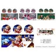 Conjunto 4 Peças Aperitivos Natal