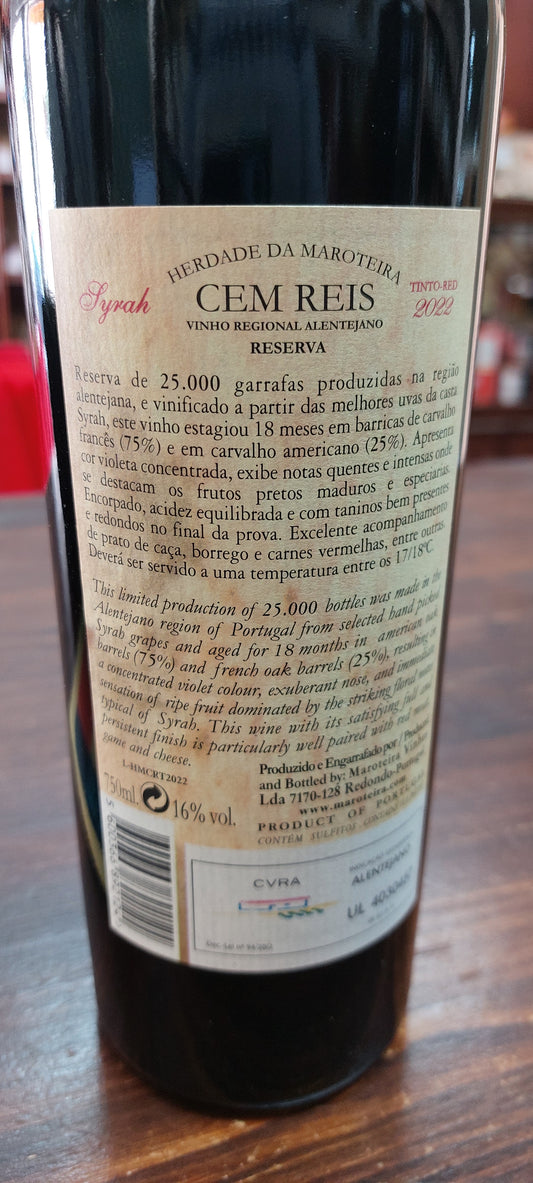 Cem Reis Tinto 75cl