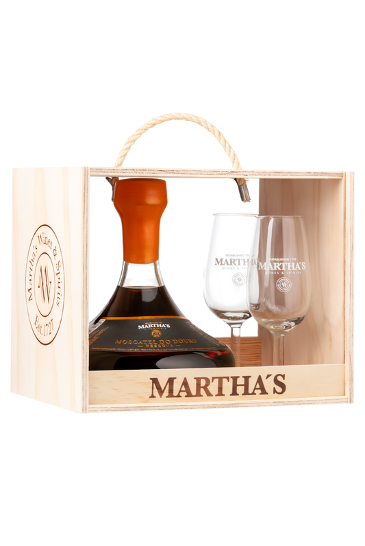 Martha's Noble Decanter Moscatel Reserva 750ml c/ Copo