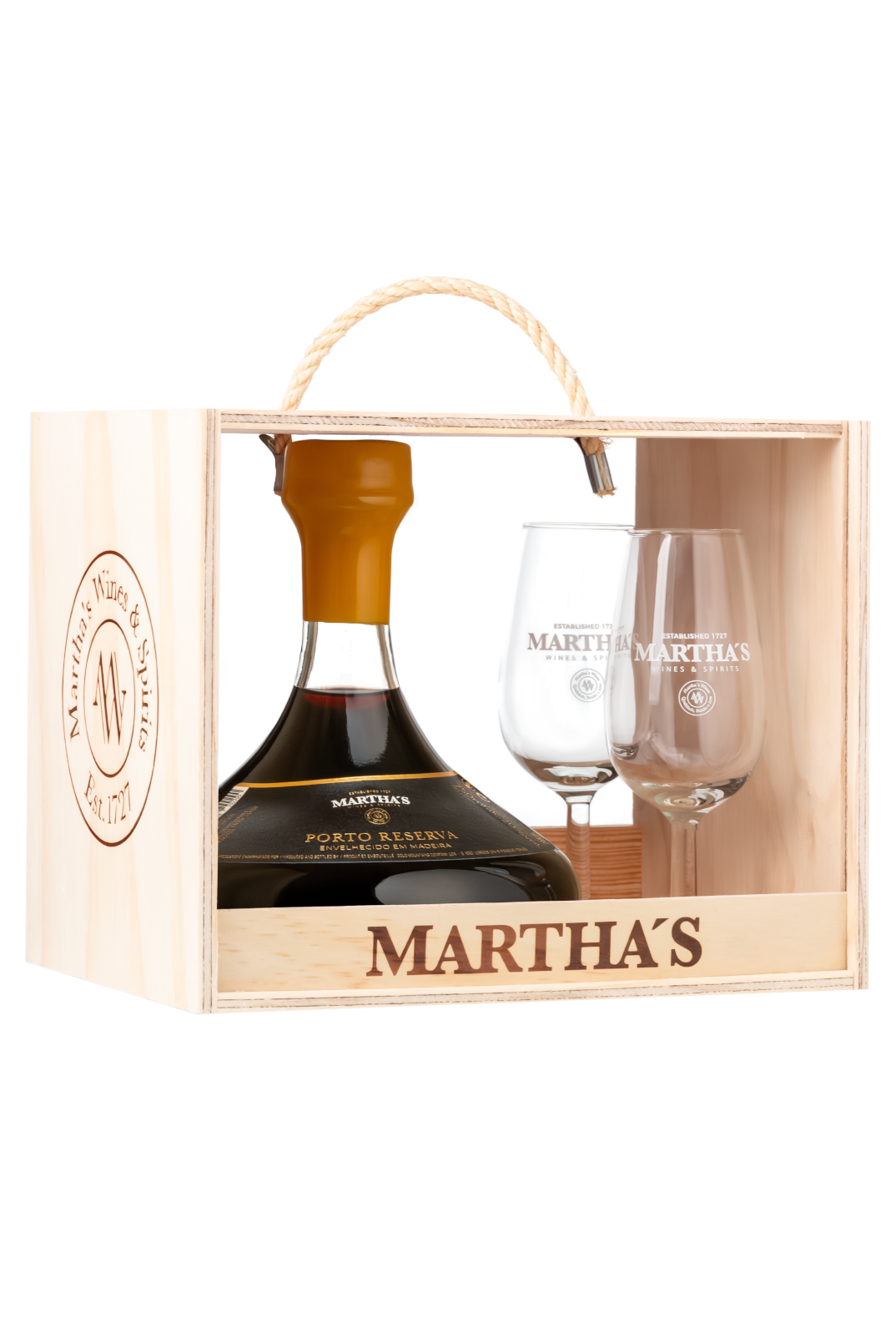 Martha's Noble Decanter Porto Reserva 750ml c/ Copo