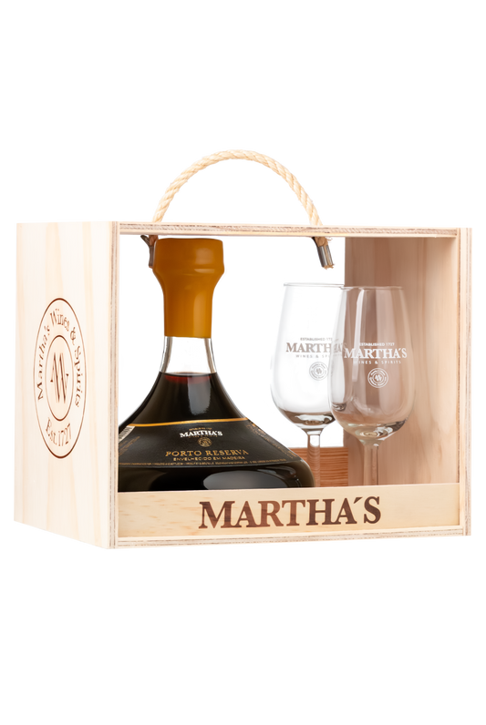 Martha's Noble Decanter Porto Reserva 750ml c/ Copo