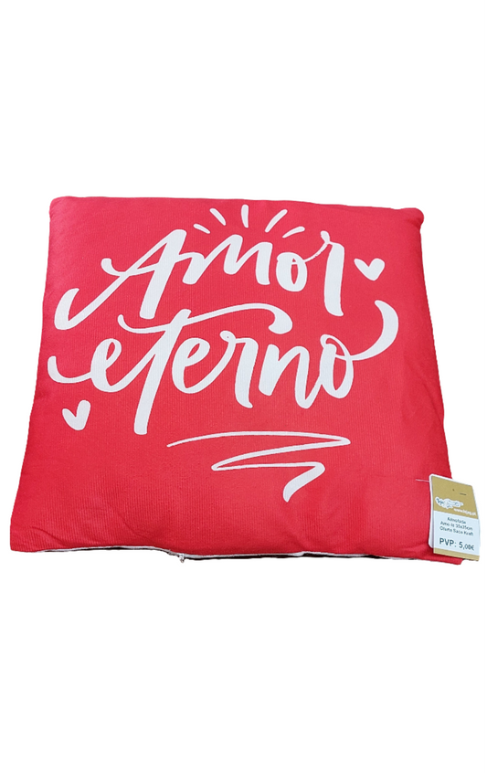 Almofada Amo-te 35x35cm