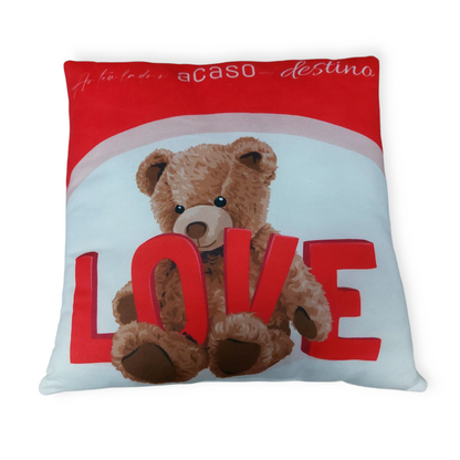 Almofada Love Quadr. 40x40cm