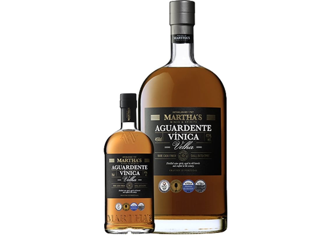 Martha's Aguardente Vínica  Velha 40% Grande Formato 4,5L