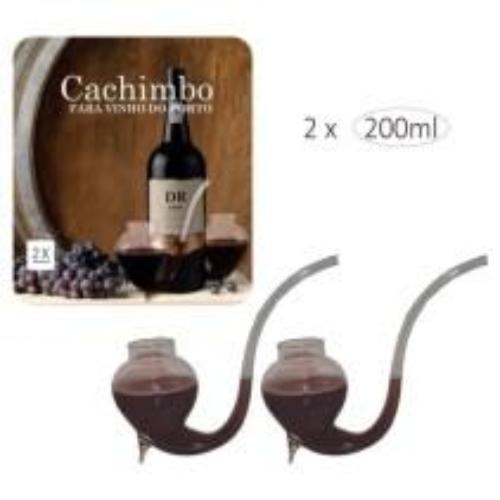 Conj. 2 Cachimbos Vinho do Porto