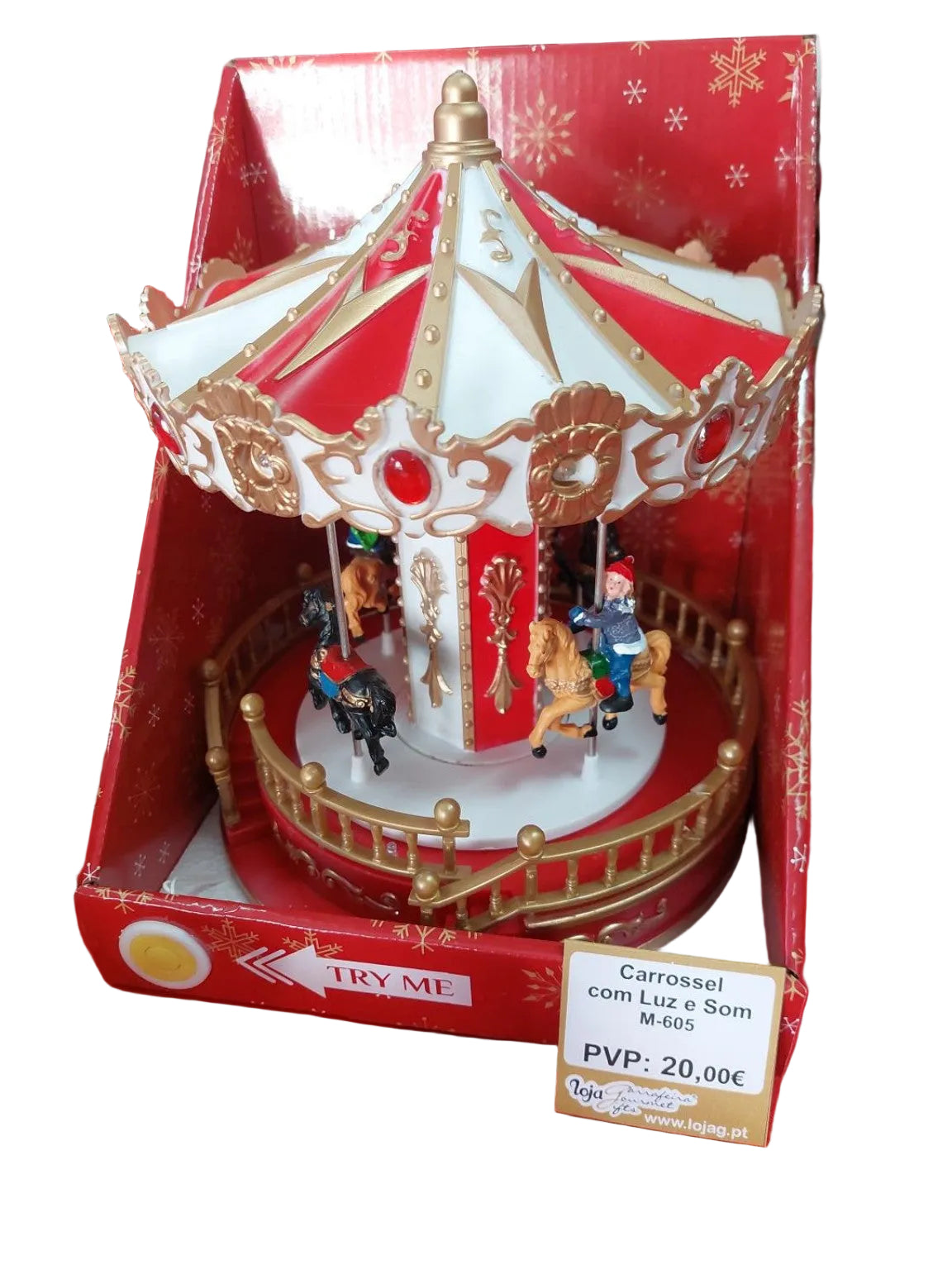 Carrossel com Luz e Som M-605