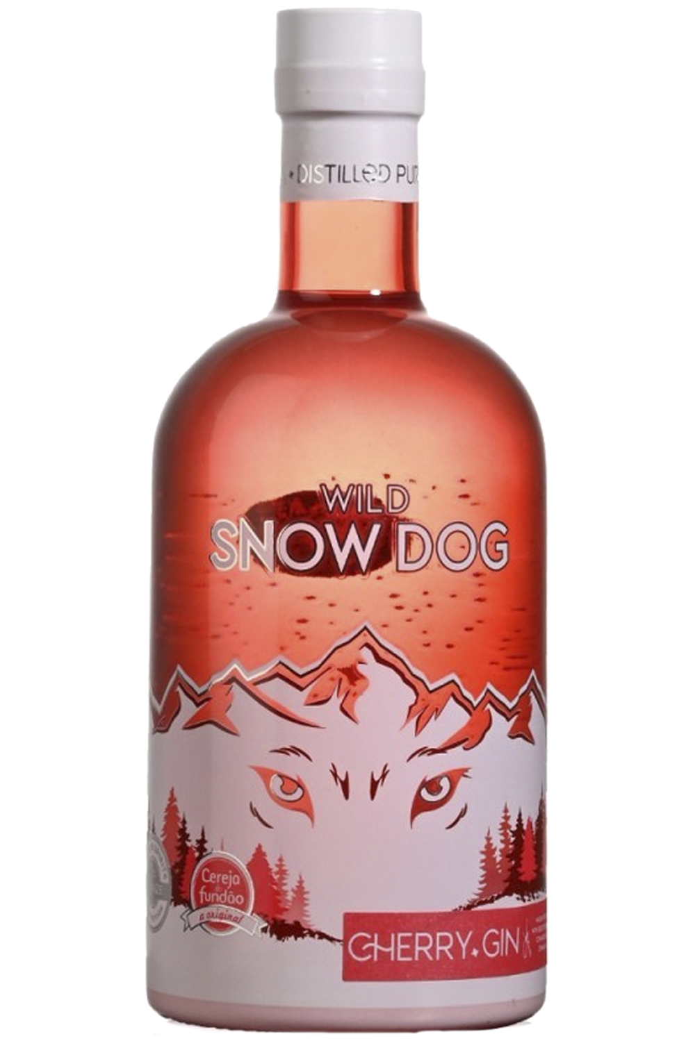 Conj. Wild Snow Dog Cherry Gin 100ml + Fever Tree 200ml