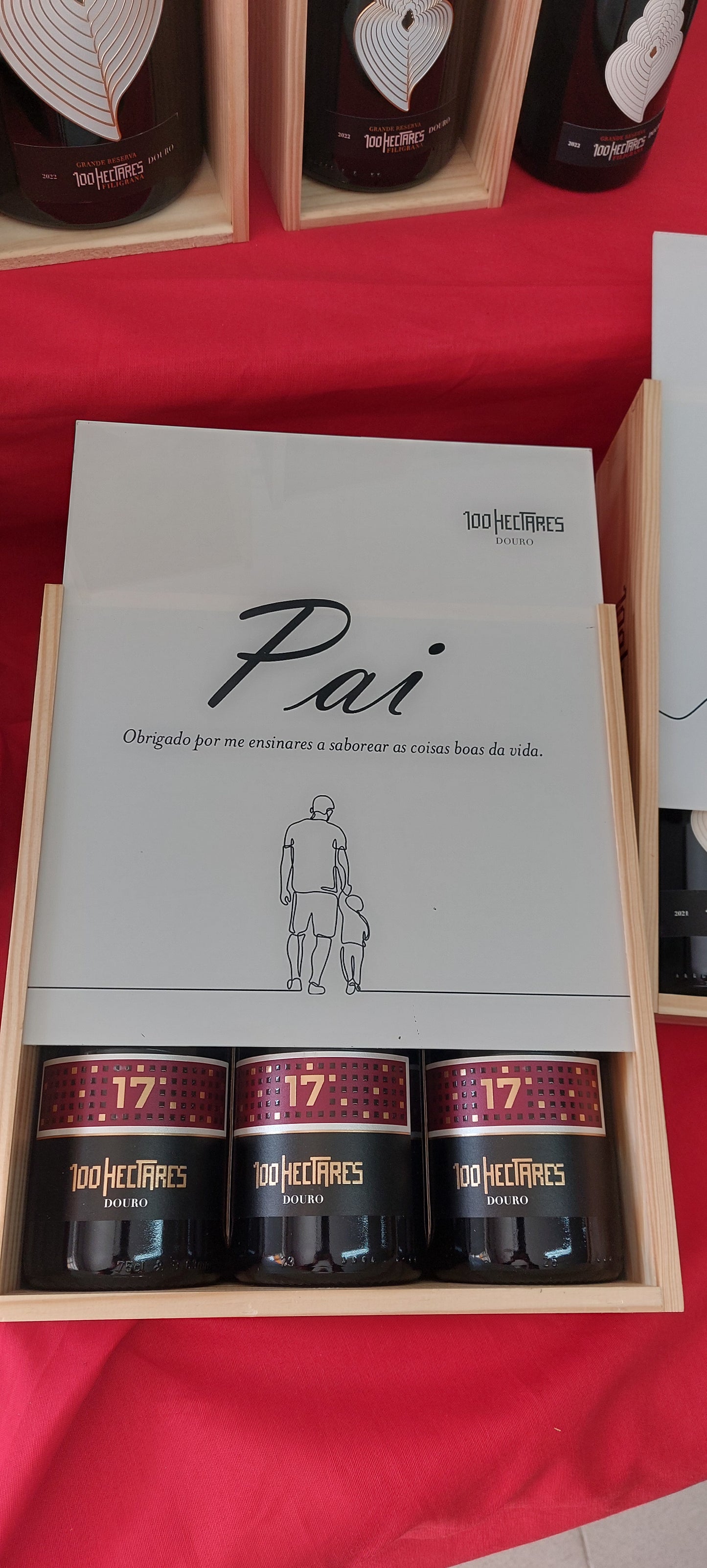 Conjunto de Vinho 100 Hectares 17%