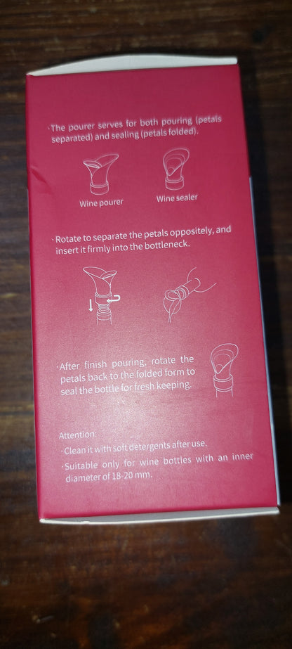 Decantador de Vinho c/ Stop